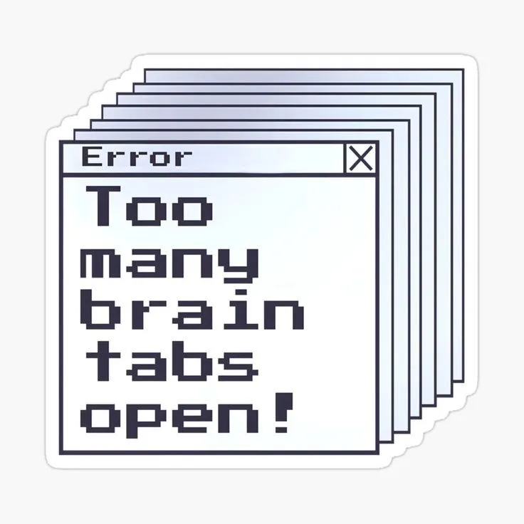 ADHD sticker