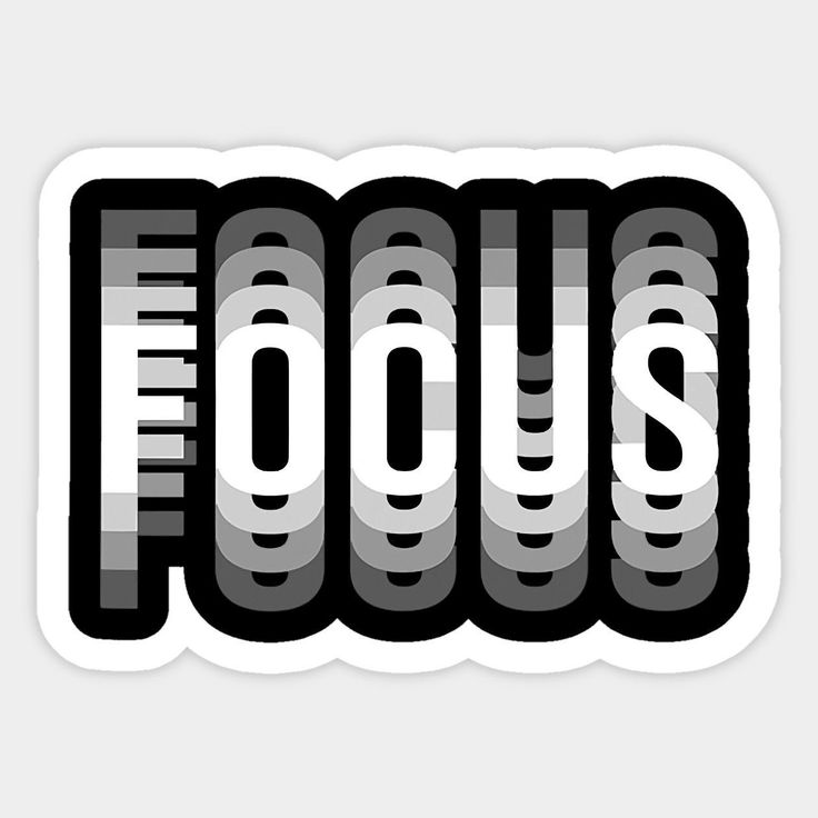 FOCUS sticker