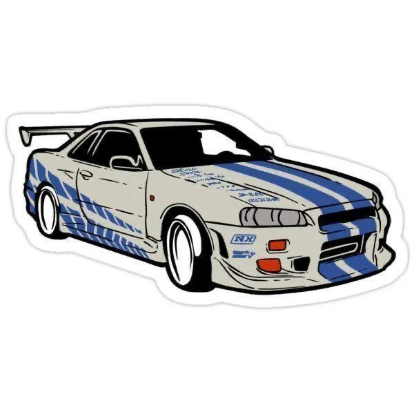 skyline sticker