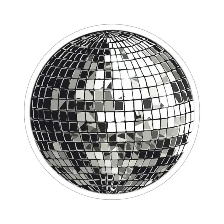 Mirrorball Sticker
