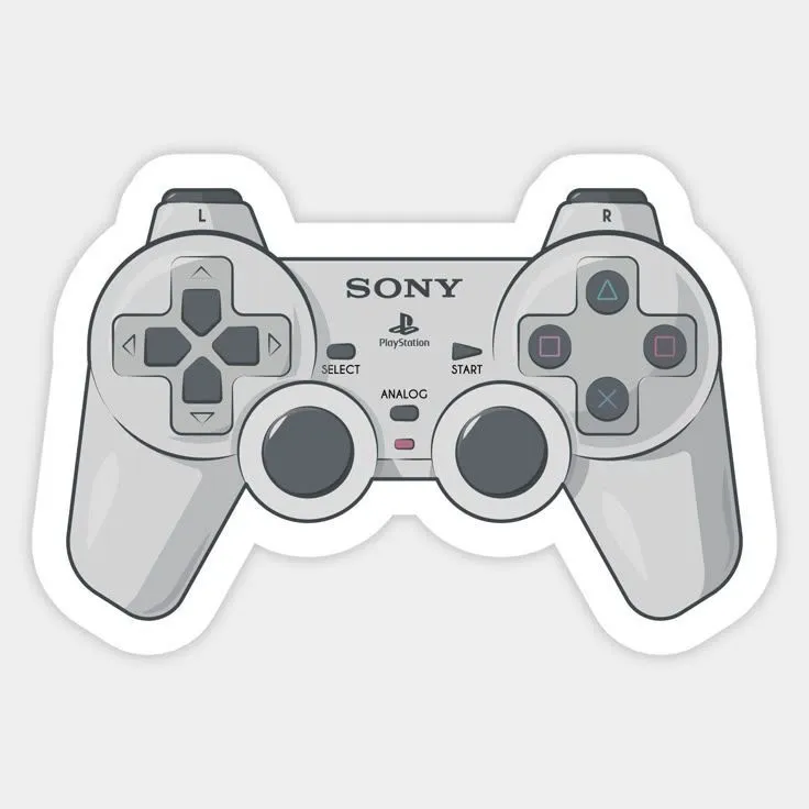 PS1 sticker
