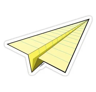 paper airplane