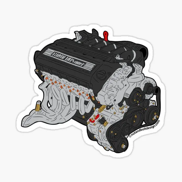 engine sticker