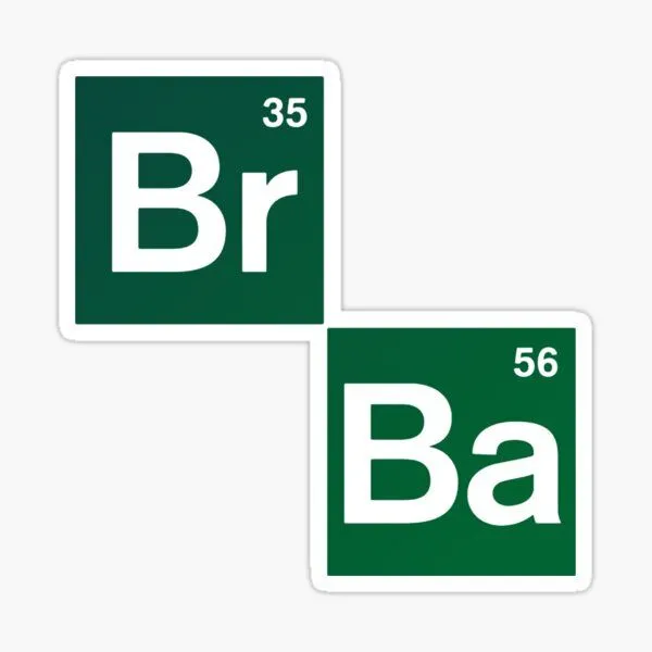 Breaking bad sticker